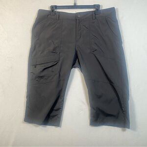 Columbia Gray Omni-Shield Advanced Repellency Capri Size 16